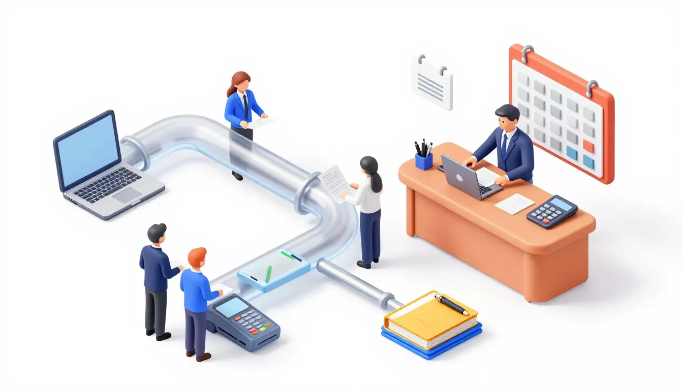 Как выстроить пайплайн продаж в CRM для команды до 10 человек